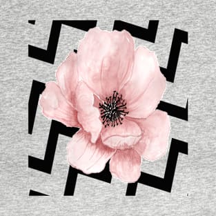 Vintage flower pattrn T-Shirt